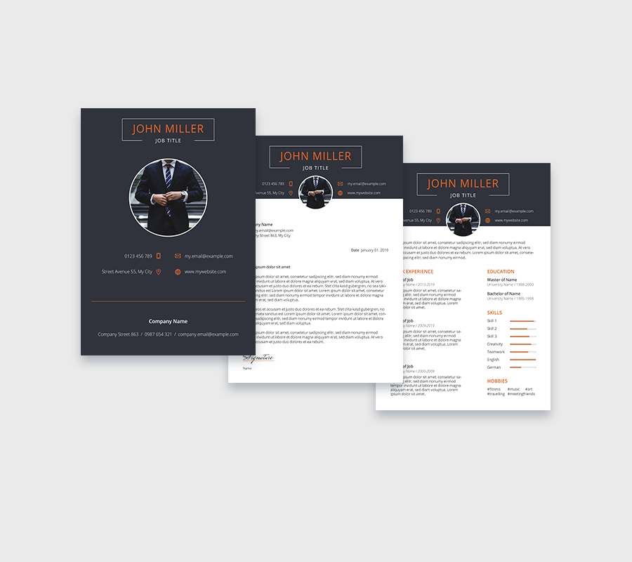 Dark Resume