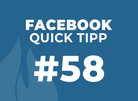 Facebook Quick Tipp #58