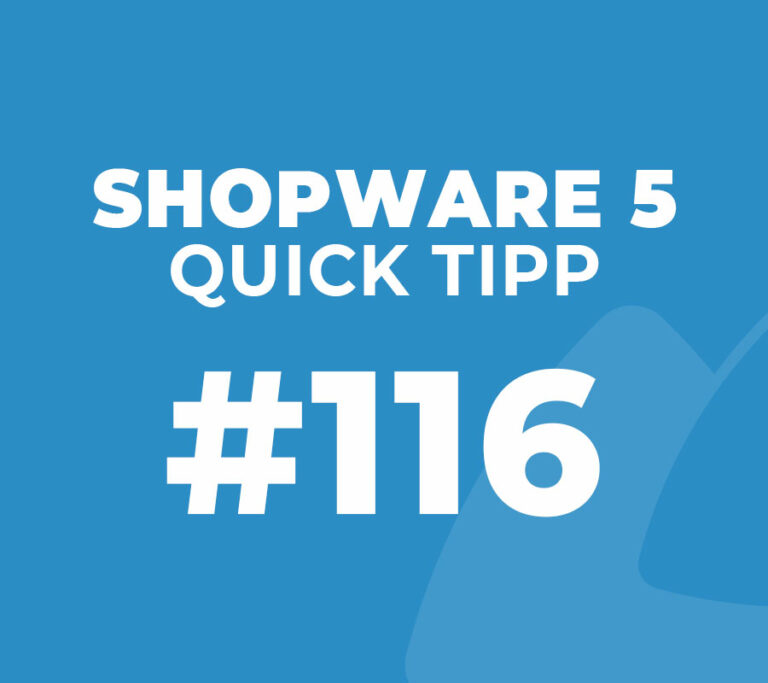 Quick Tipp Nr. 116