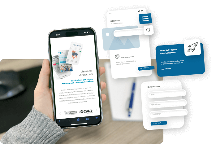 Kernleistung: Webdesign & Entwicklung