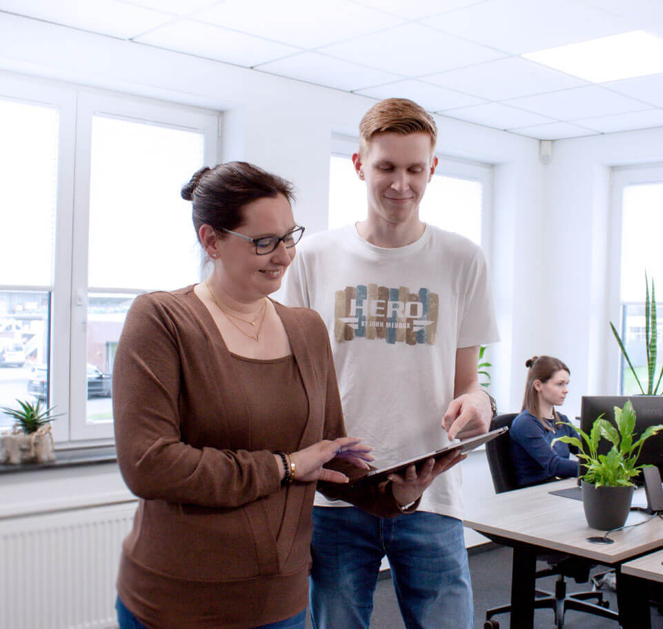 pure media solutions Arbeitsalltag