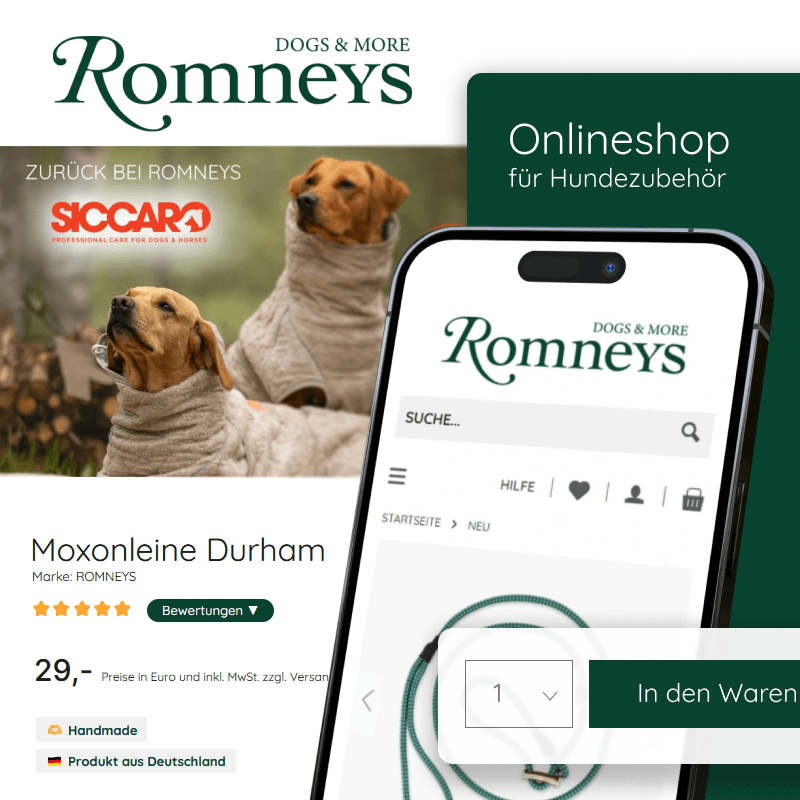 romneys.de: E-Commerce Referenz der pure media solutions