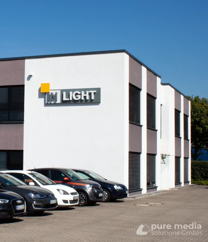 pure media solutions Visual Content: Gebäude-Aufnahme von INLIGHT GmbH