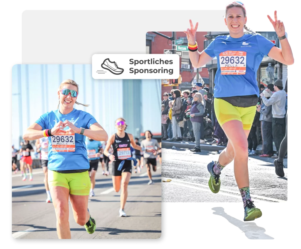 Sportliches Sponsoring von pure media solutions