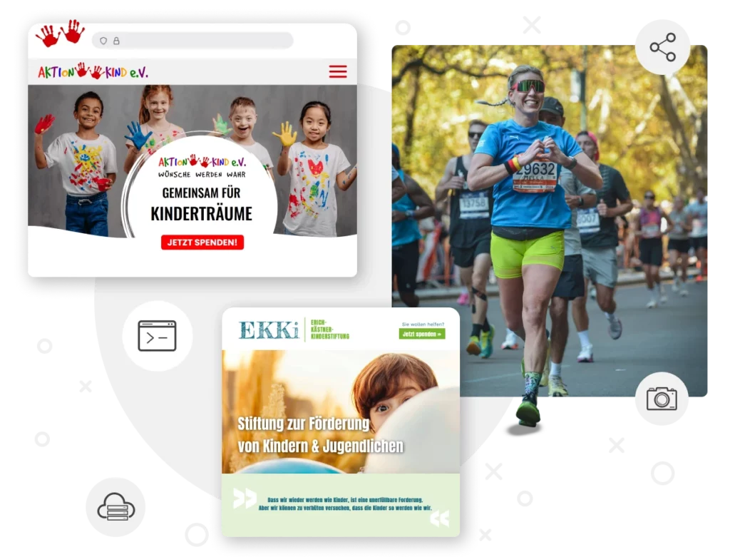 Sponsorings und Unterstützung von pure media solutions