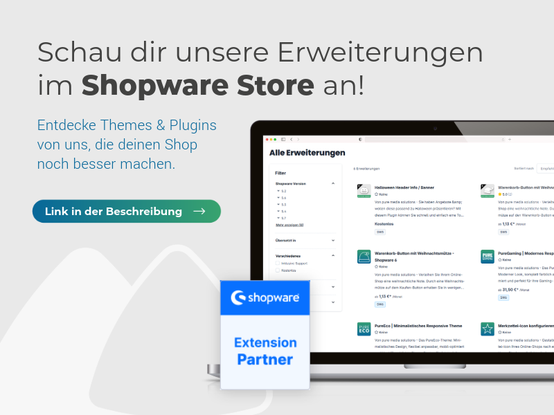 Shopware Erweiterungen